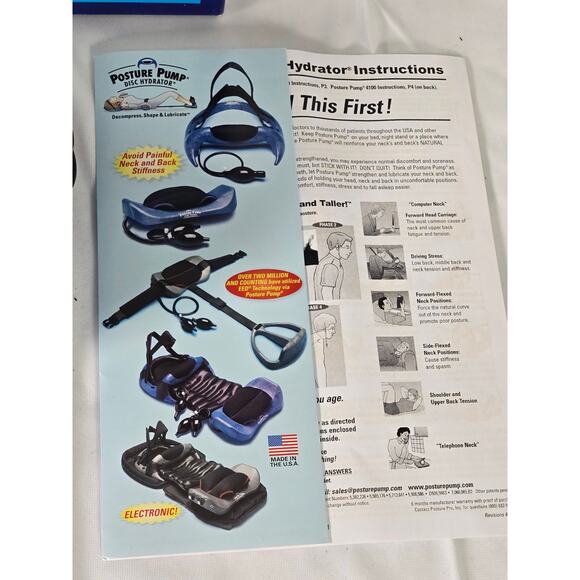 POSTURE PUMP Relief for Low Back Pain Elliptical Back Rocker™ DISC HYDRATOR - Picture 3 of 4